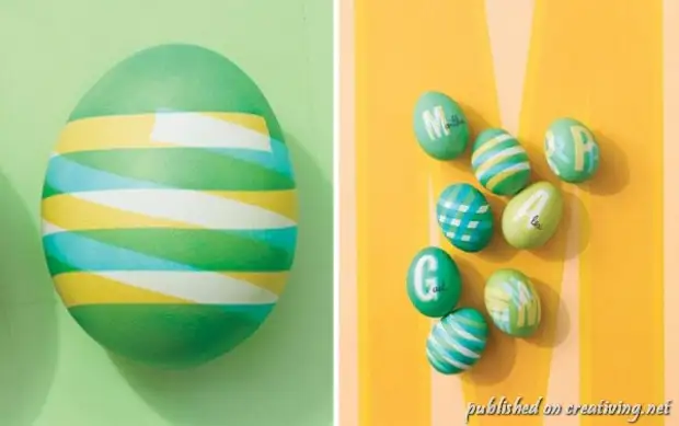 26 Idee per la decorazione delle uova di Pasqua