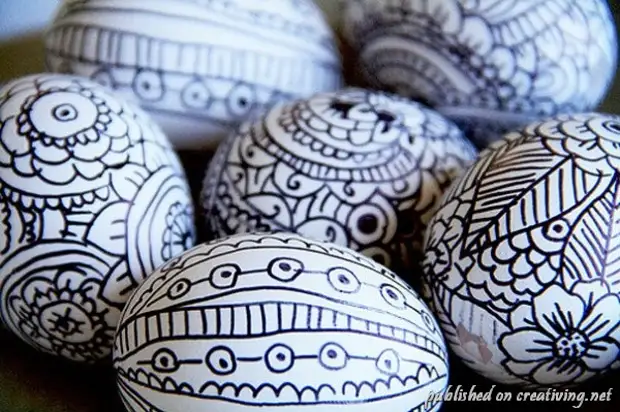 26 Idee per la decorazione delle uova di Pasqua