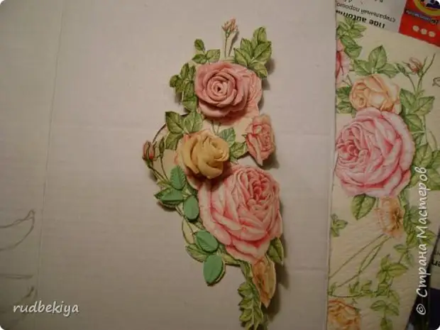 Decor Tételek Master Class Decoupage Modellezés Új módja annak, hogy díszítse az MK fotót 9