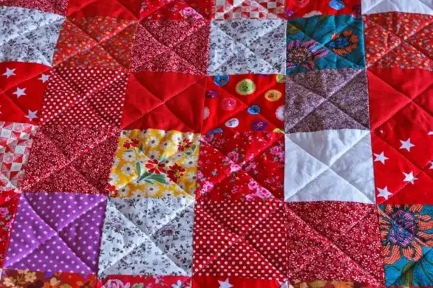 Patchwork ji bo destpêkan dirijandin: alavên dirûv, nexşe, raman