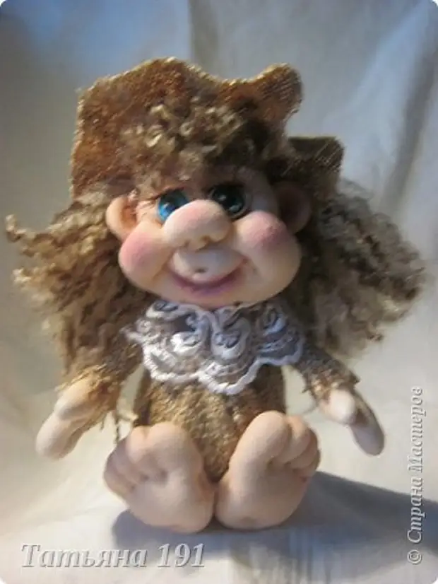 Master Class Dolls March 8th Birthday Costura Imos Solly HomeMouse Parte 2 Couprons Lace Burlap Fíos de fío 4