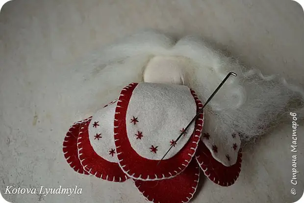 Hội thảo Thủ công mỹ nghệ Sản phẩm năm mới Giáng sinh lắp ráp May Little Pupae Glug Keo Sơn Ribbon Ridel Pastel Dây vải Nỉ Wool Photo 36