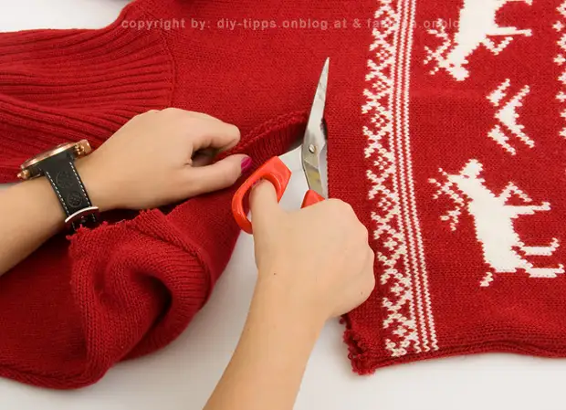 Tetikasa DIY: Ny sweater taloha dia lasa zipo - Dingana 1 amin'ny 11