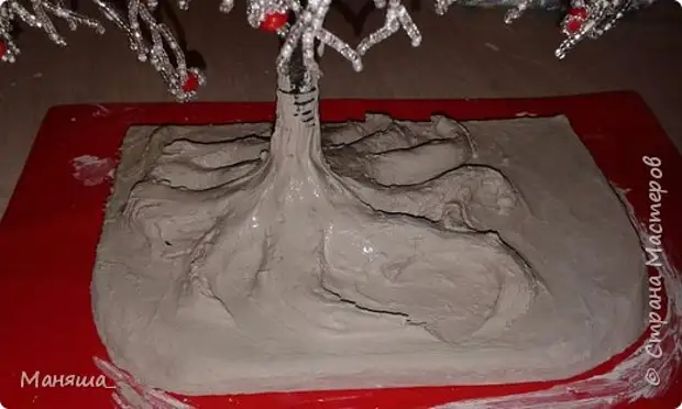 Bonsai Topiarul topiar de clasă de nastere Anul Nou Anul Nou Craciun Beading Iarna Apple Tabs sau mere pe margele de zăpadă Margele Ghips Hirma sârmă 30