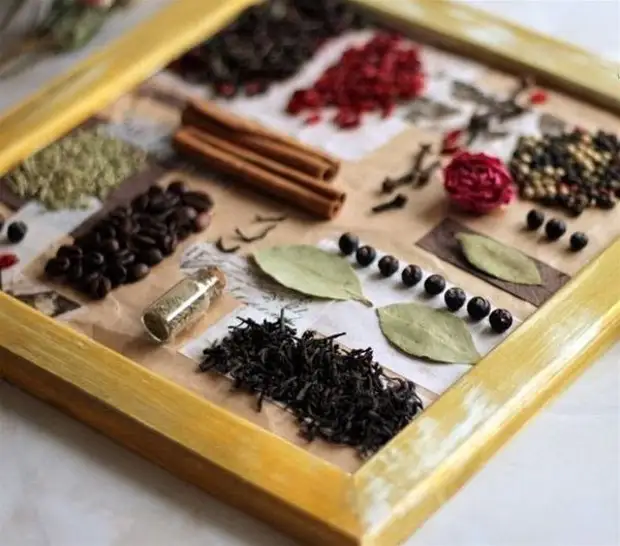 Majstra Klaso: Collage Of Spices por Kitchen Decor