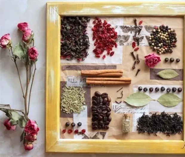 Majstra Klaso: Collage Of Spices por Kitchen Decor