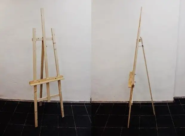 How to make an easel for drawing with your own hands