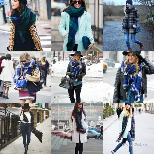 Како да носат шамија во зима