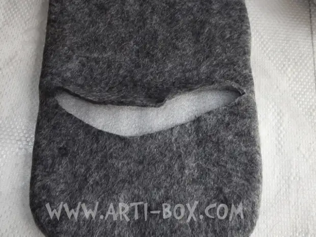 www.arti-box.com பையில் மாஸ்டர் வகுப்பு Felting.