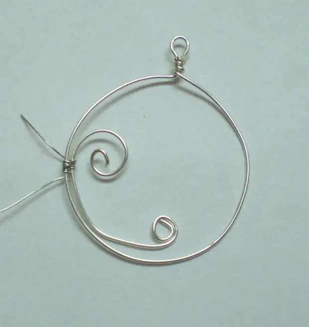 How to make Round Wire Earrings
