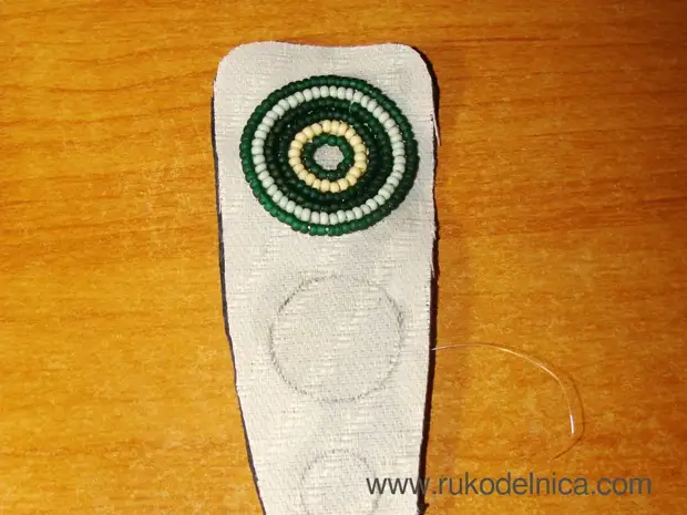 Embroidery first circle