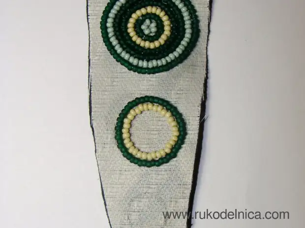 Embroidery of the second circle