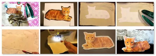 Kako napraviti jastuk mačku