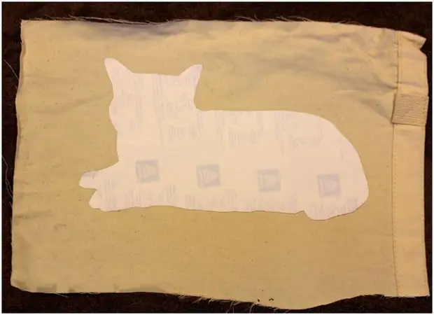 Pillow cat, Hakbang 2.