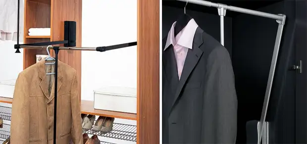 Clothing storage: 7 rules of ergonomics