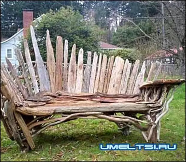 Panchine per il giardino fai da te