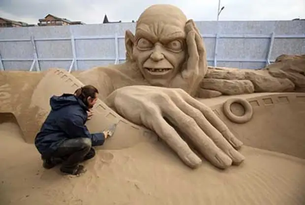 Sandskulpturer