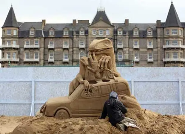 Sandskulpturer