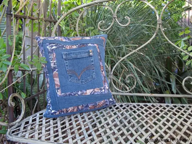 Pillow Jeans kanggo Bench Garden (10) (510x383, 257kb)