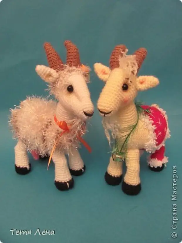 Toy Master Class New Year Crochet getter eller getter? Mk garn foto 1