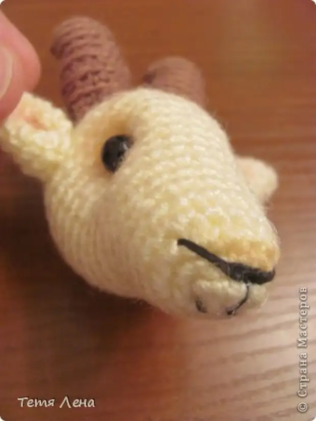 Toy Master Class New Year Crochet getter eller getter? Mk garn foto 17