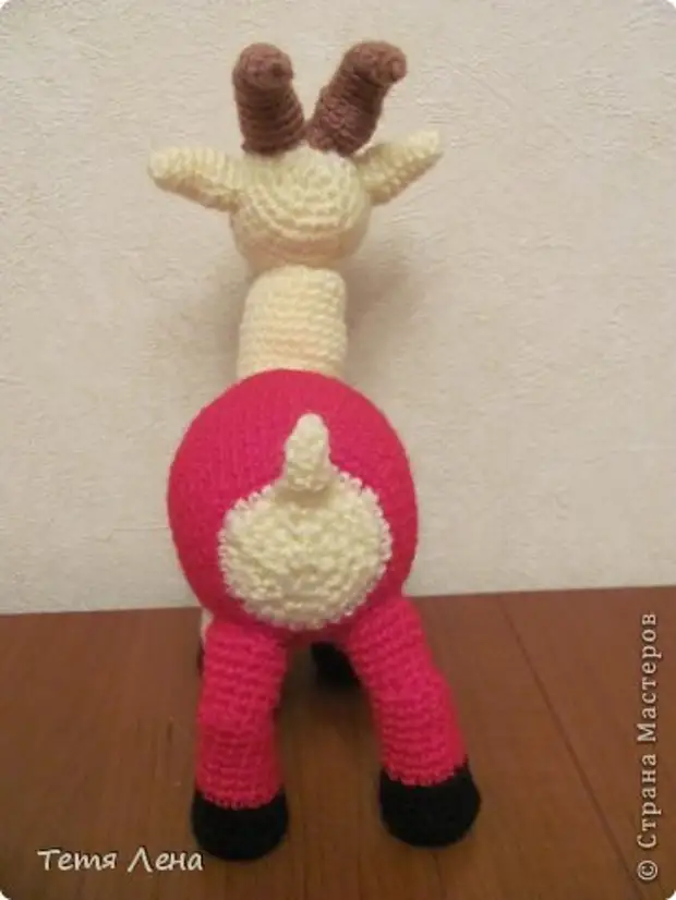 Toy Master Class New Year Crochet getter eller getter? Mk garn foto 24