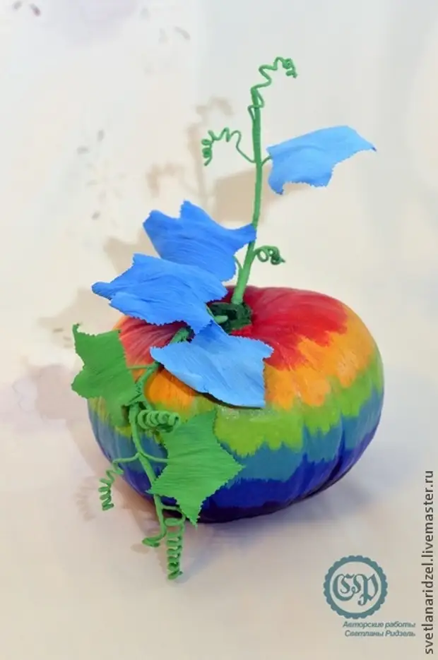 Autumn Handicraft yn Kindergarten: Ienfâldich en prachtich! Stap by-Stap Master Class! Diel 1