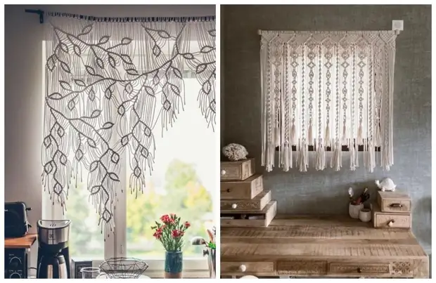 Cortinas de fiestras: orzamento, ideas prácticas e moi fermosas