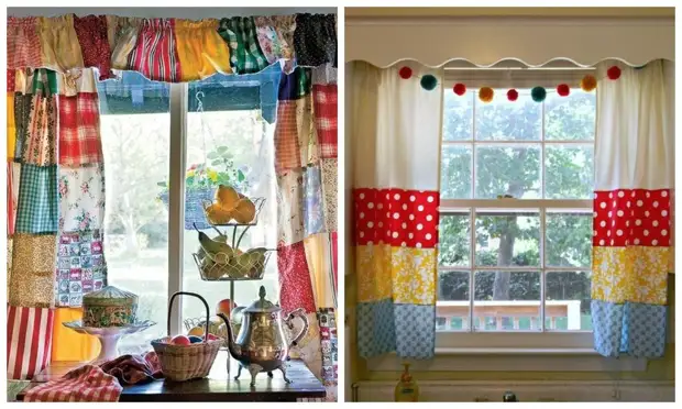 Cortinas de fiestras: orzamento, ideas prácticas e moi fermosas