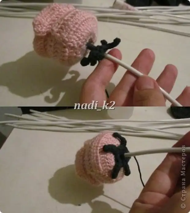 Cómo atar un crochet de rosa. Clase magistral (11) (428x480, 89KB)
