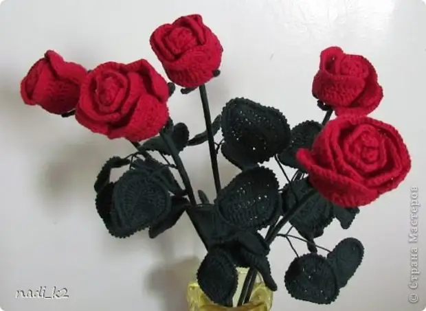 Maitiro ekuti kusunga kwe rose crochet. Master Class (4) (520x380, 92KB)