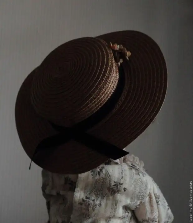 Straw Hat Beautiful Epoch for Dolls with your own hands