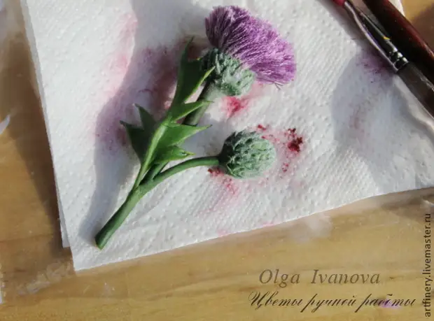 Lepim thistle for brooches