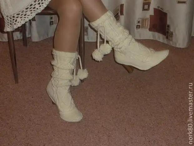 Botas voo de voo.