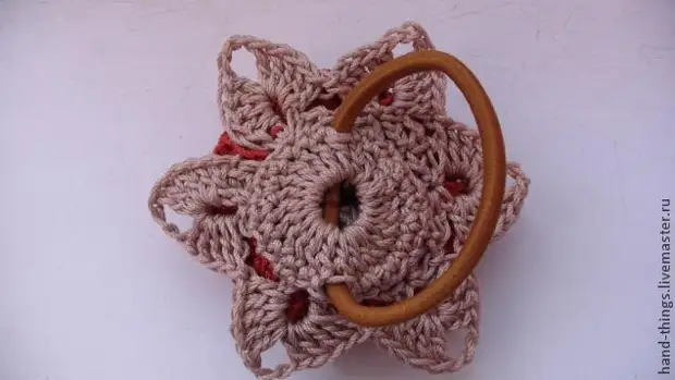 Dekore bann cheve knitted flè