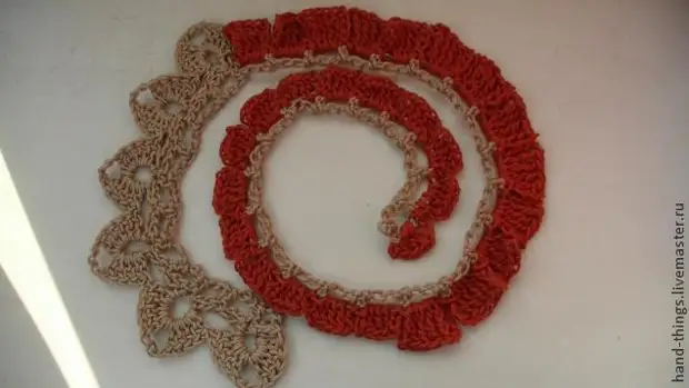 Ngahias band rambut knitted kembang