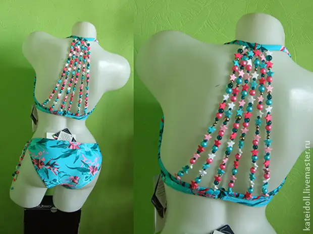 Paano ibalik ang isang boning swimsuit.