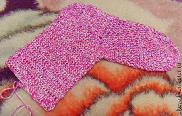 Плетени чорапи за плетене на една кука