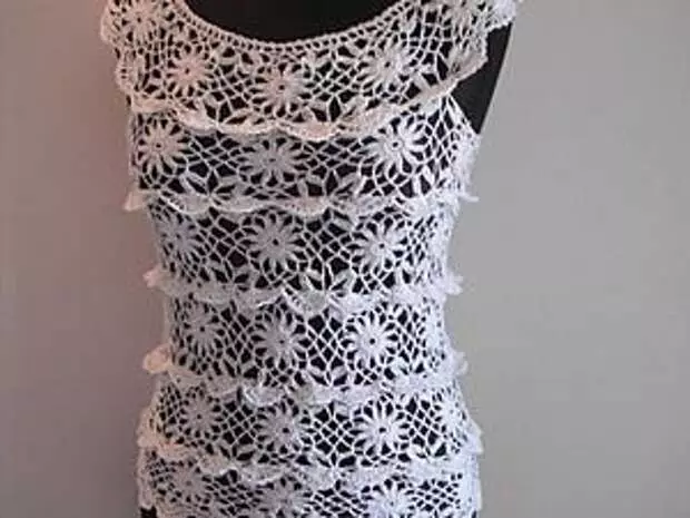 Bluse crochet