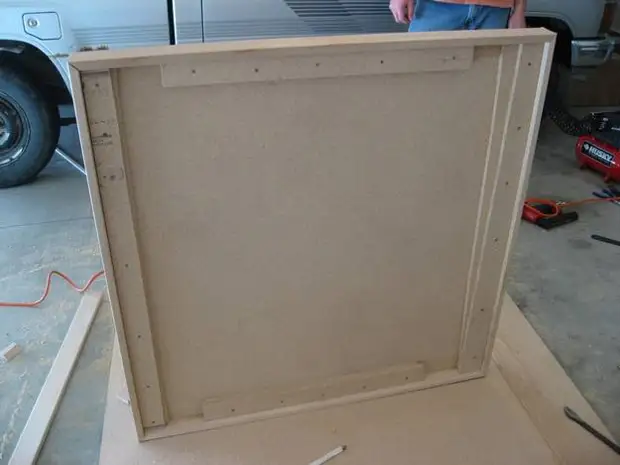 How to make a panel from mirror tiles hand