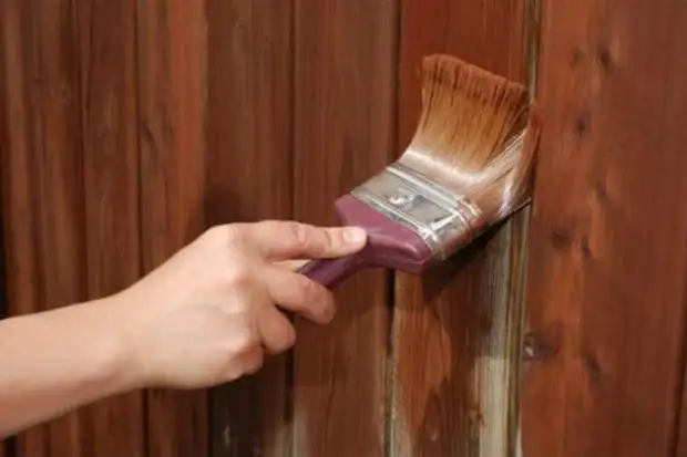Natural paint with their own hands