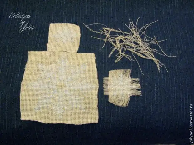 Як зробити вишивку на щільної тканини