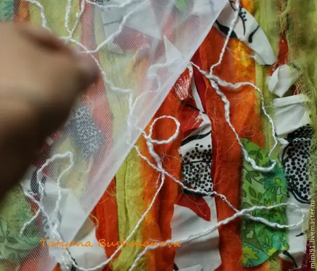 Faire du tissu d'art pour votre travail