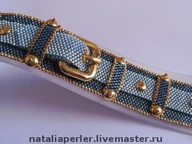 Bracet "denim maitiro" Bead