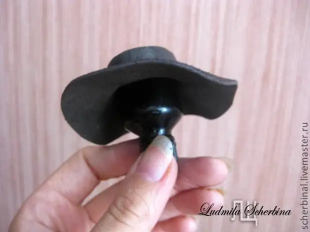 Leather Hat for Dolls