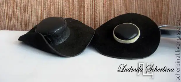 Leather Hat for Dolls