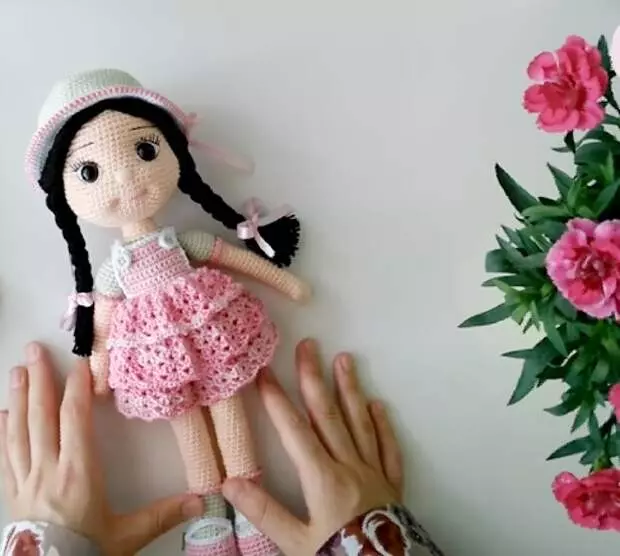 Búp bê Amigurum thú vị: đan đồ chơi tuyệt vời cho các cô gái