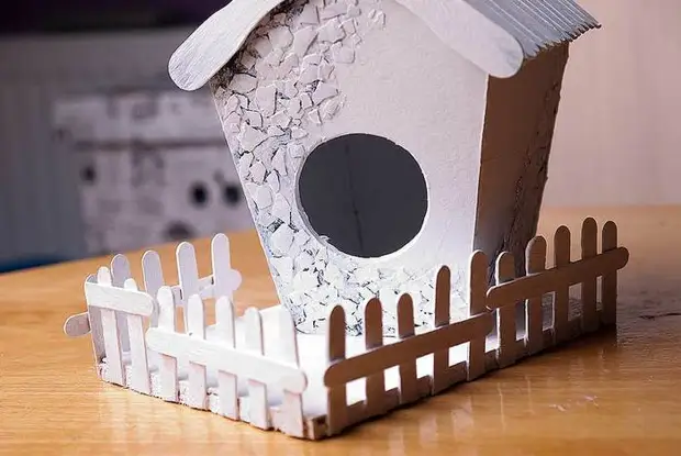 Handmade Cardboard - Bird House