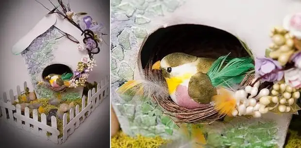 Handmade Cardboard - Bird House