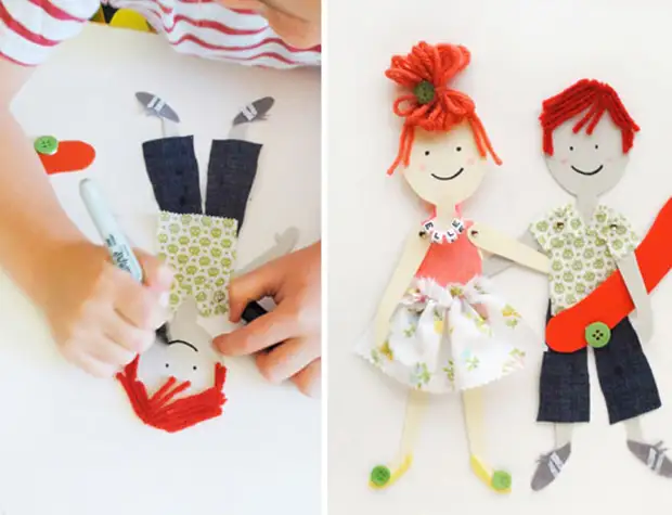 Moving Paper Doll teha seda ise